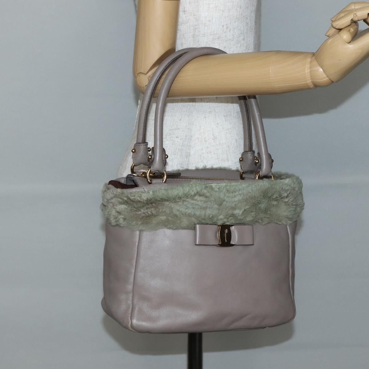 Salvatore Ferragamo Salvatore Ferragamo Vala Leather Size ONE SIZE - 20 Thumbnail