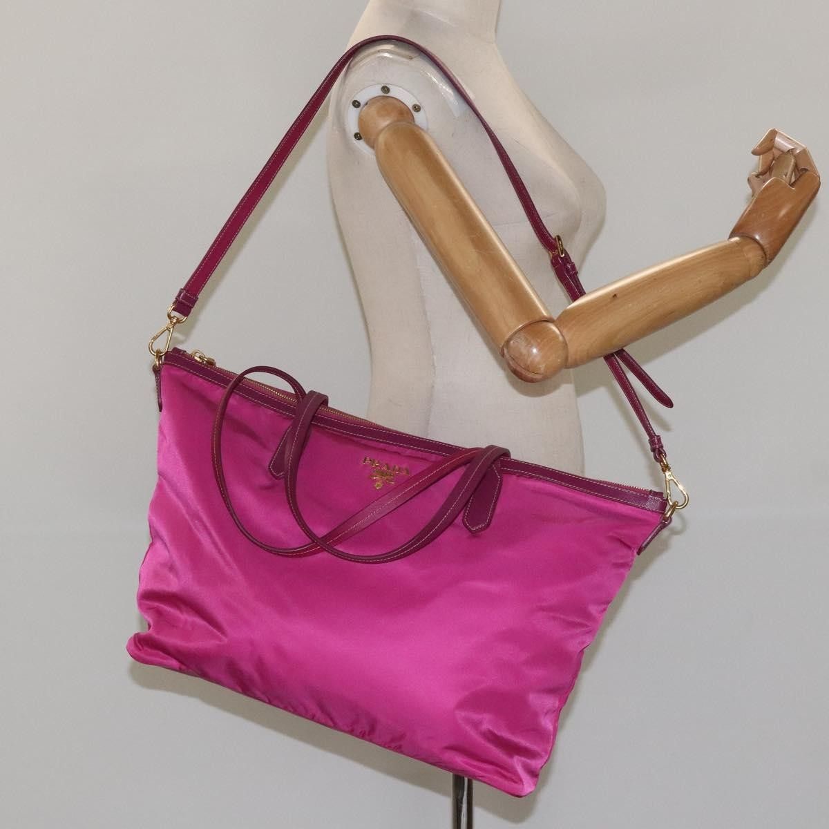 Prada Prada Convertible Zip Tote Tessuto Size ONE SIZE - 23 Thumbnail