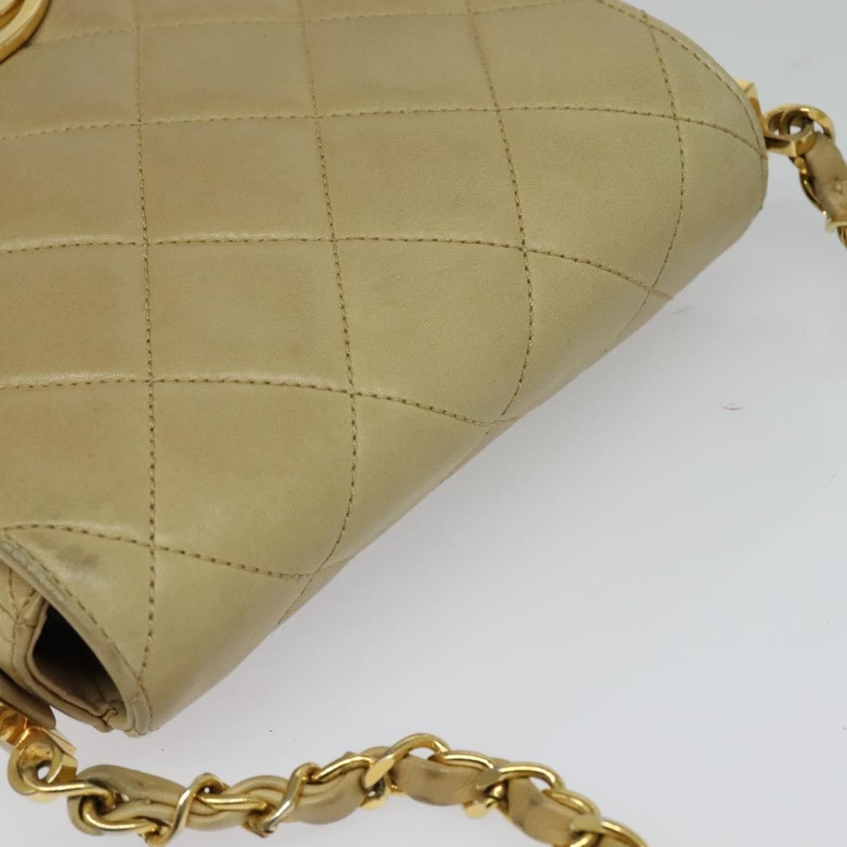 Chanel Chanel Logo Chain Shoulder Bag Leather Size ONE SIZE - 16 Thumbnail