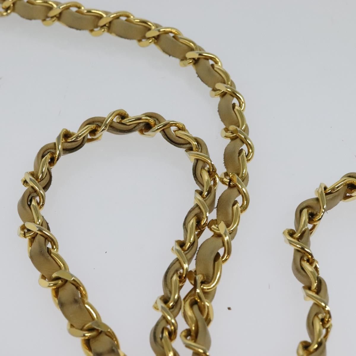 Chanel Chanel Logo Chain Shoulder Bag Leather Size ONE SIZE - 17 Thumbnail