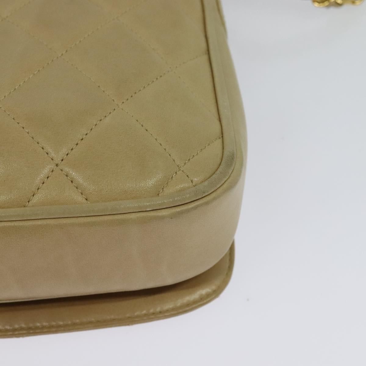 Chanel Chanel Logo Chain Shoulder Bag Leather Size ONE SIZE - 11 Thumbnail