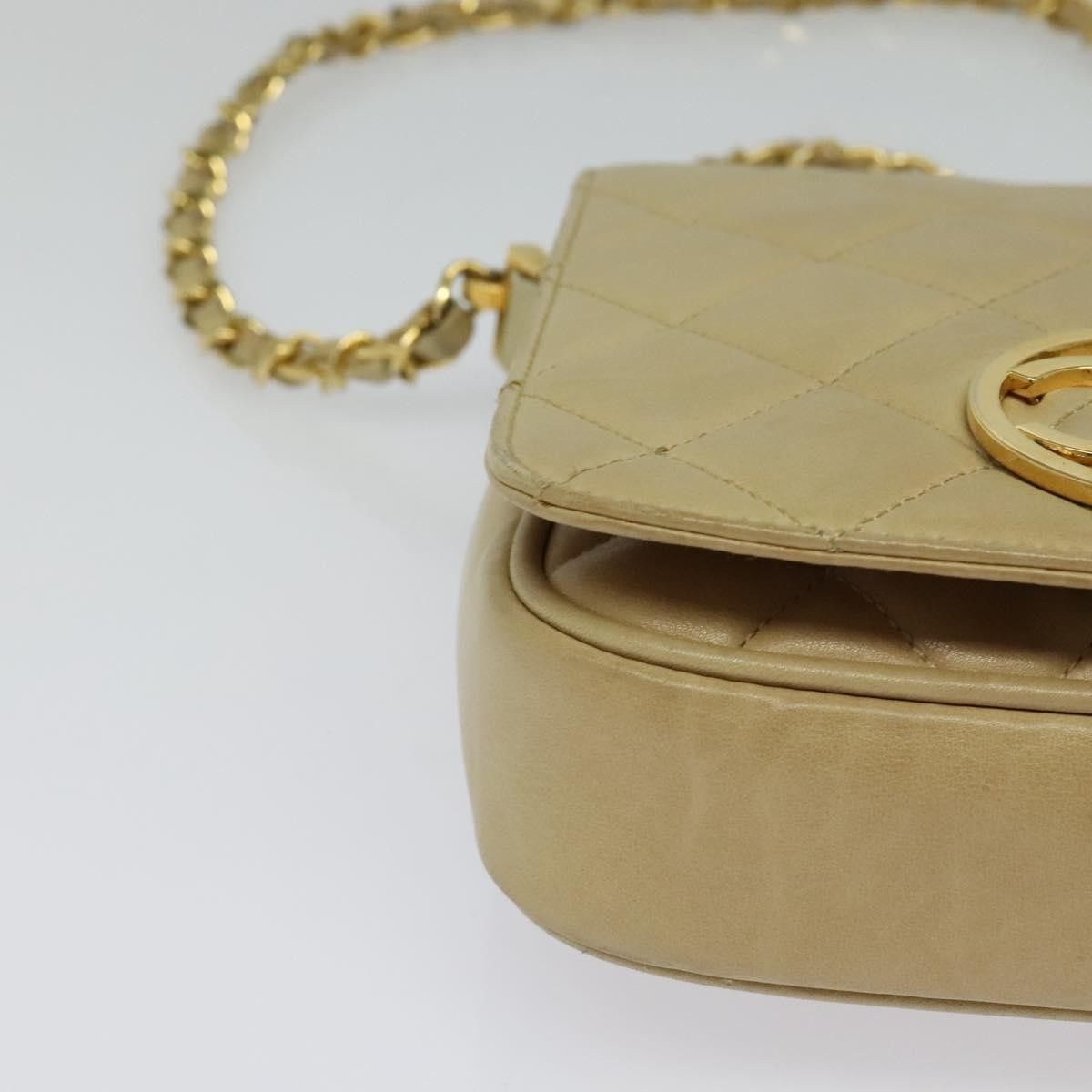 Chanel Chanel Logo Chain Shoulder Bag Leather Size ONE SIZE - 12 Thumbnail