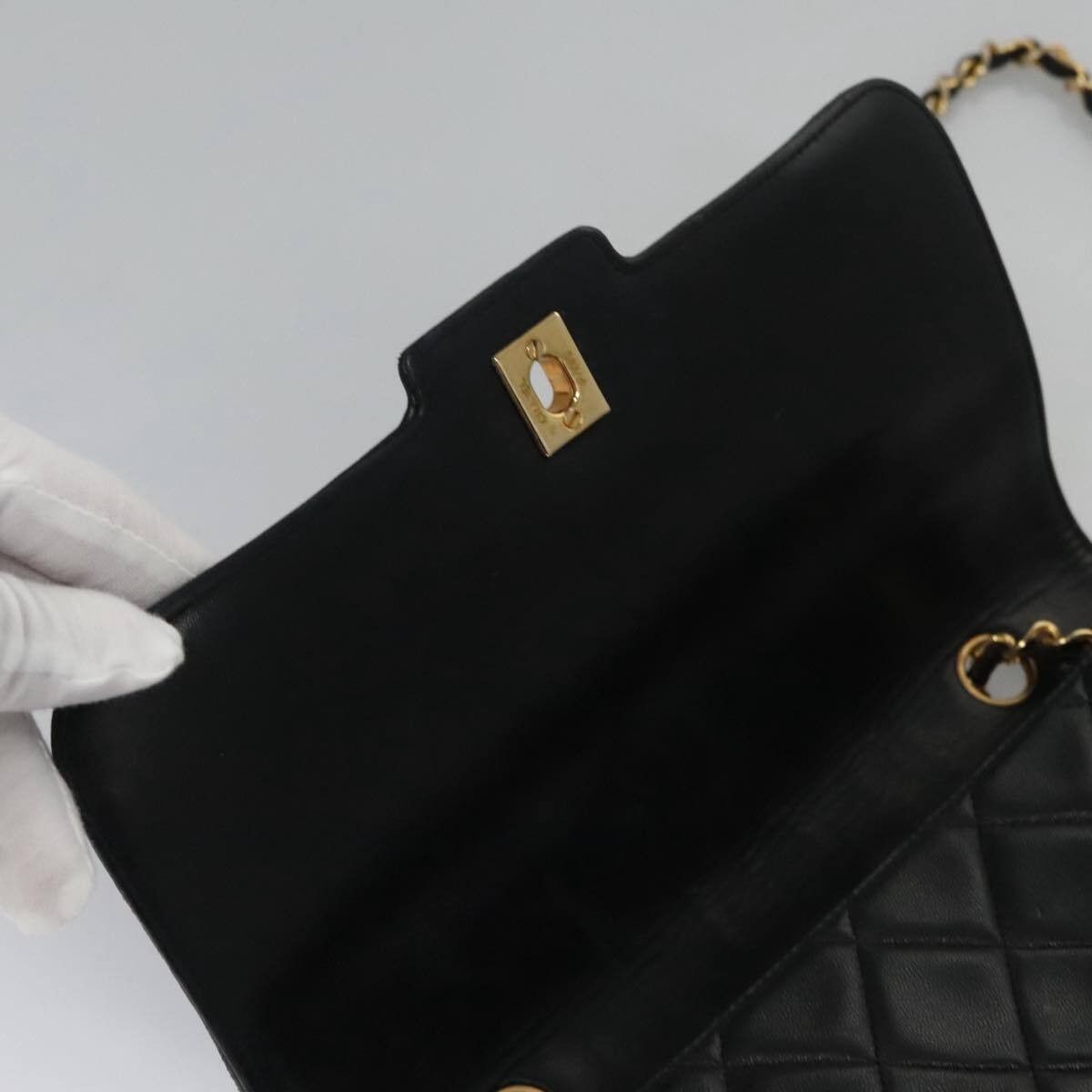 Chanel Chanel Vintage Diana Flap Bag Quilted Lambskin Size ONE SIZE - 19 Thumbnail