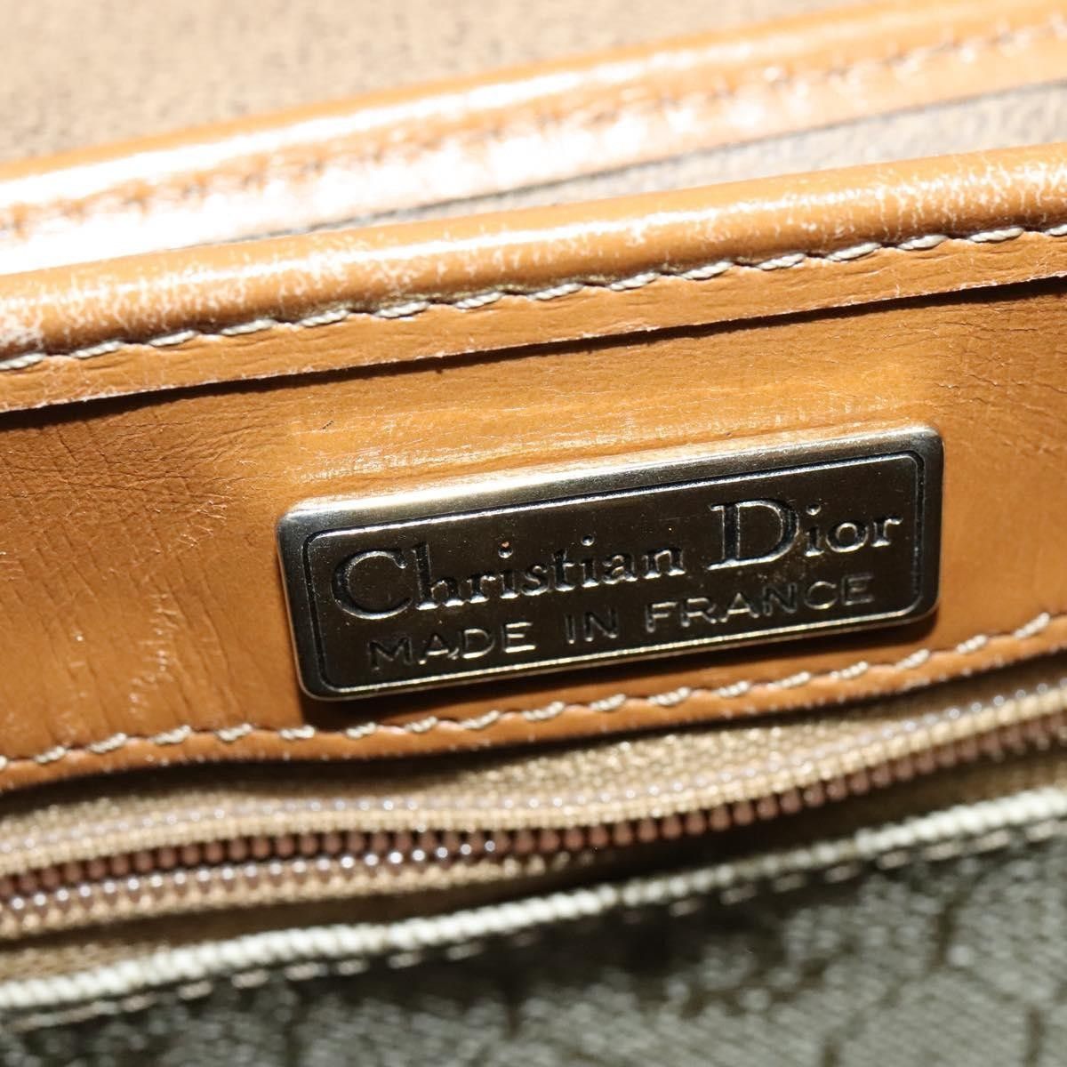Dior Christian Dior Vintage Honeycomb Canvas and Leather Size ONE SIZE - 6 Thumbnail