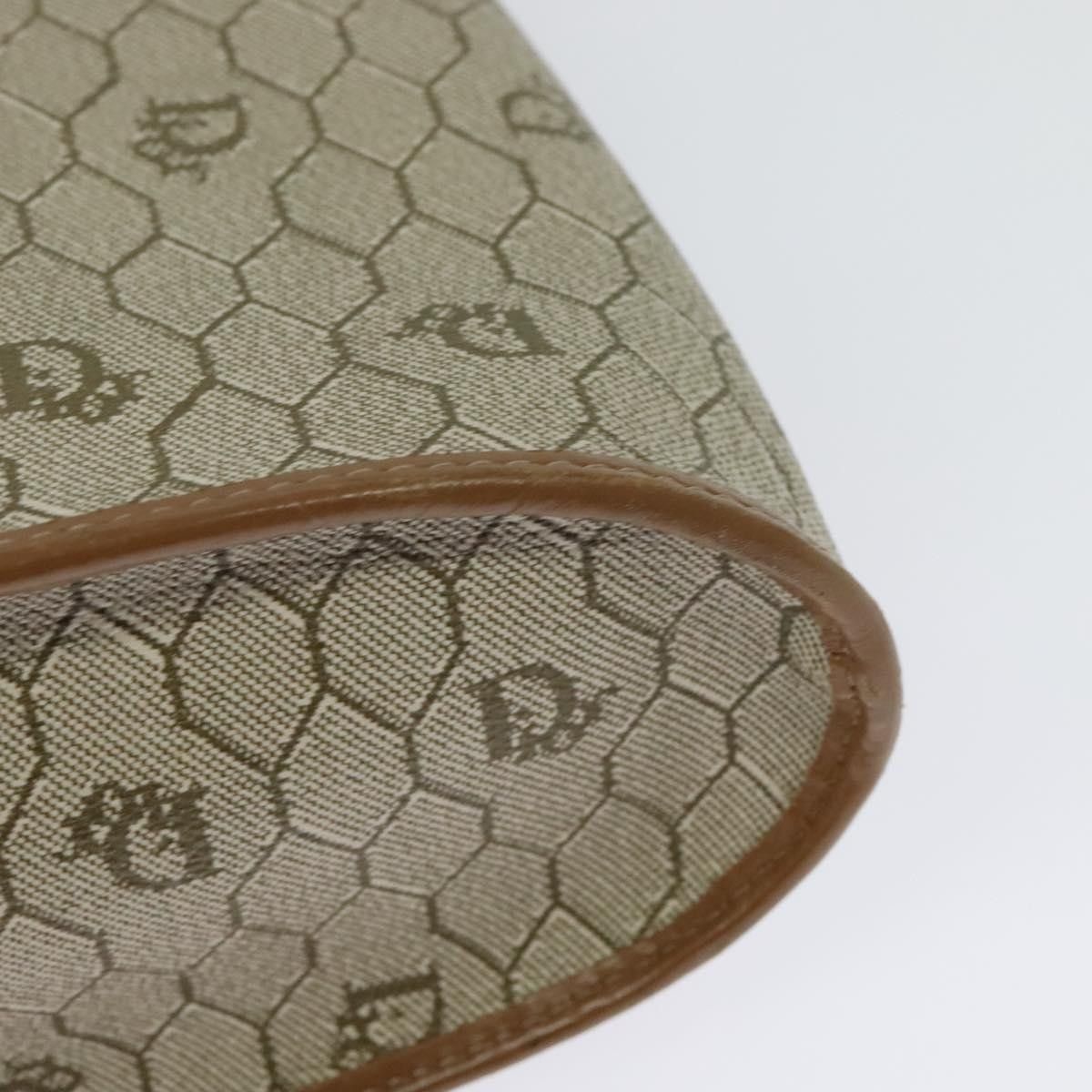 Dior Christian Dior Vintage Honeycomb Canvas and Leather Size ONE SIZE - 11 Thumbnail