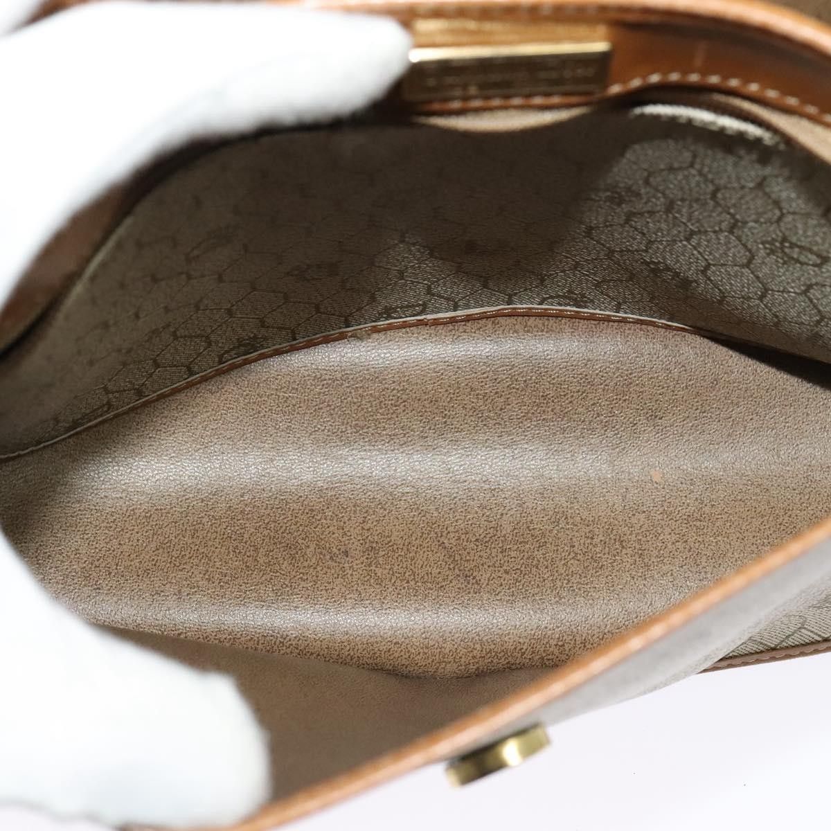 Dior Christian Dior Vintage Honeycomb Canvas and Leather Size ONE SIZE - 5 Thumbnail