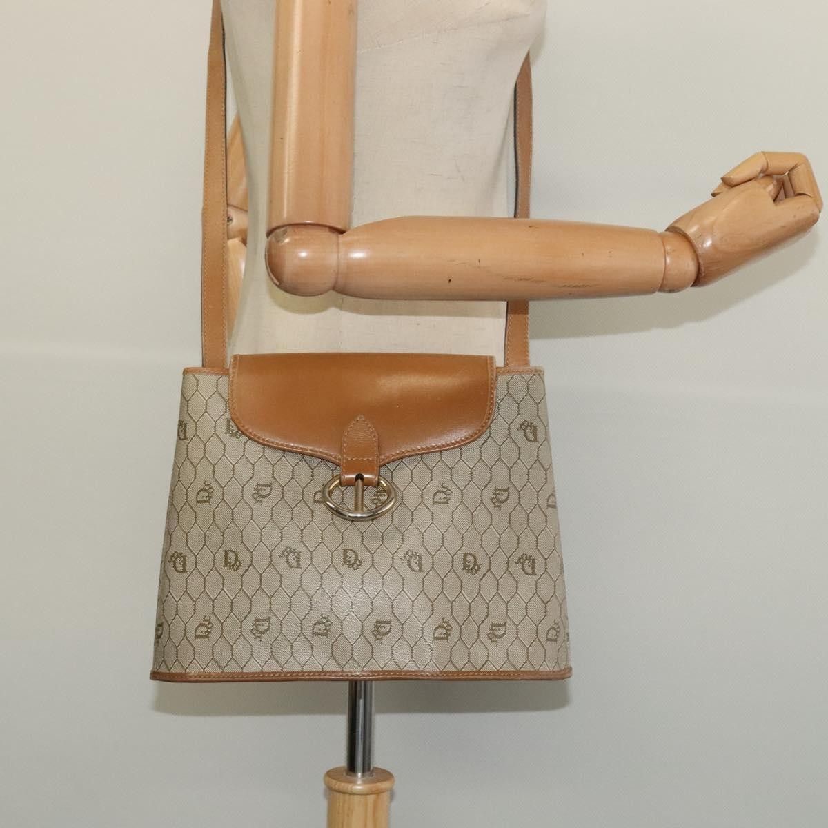 Dior Christian Dior Vintage Honeycomb Canvas and Leather Size ONE SIZE - 12 Thumbnail
