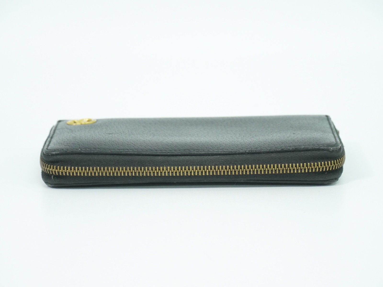 Gucci Gucci GG Marmont Zip Around Wallet Leather Size ONE SIZE - 4 Thumbnail