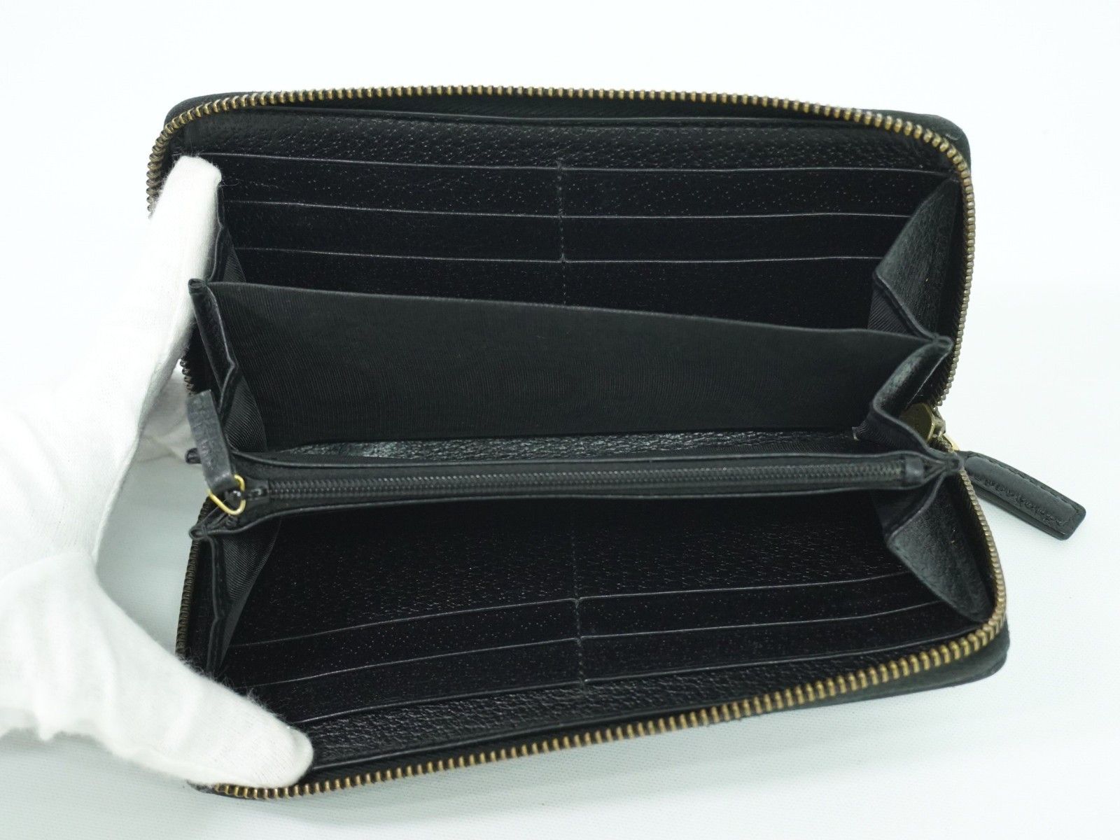 Gucci Gucci GG Marmont Zip Around Wallet Leather Size ONE SIZE - 5 Thumbnail