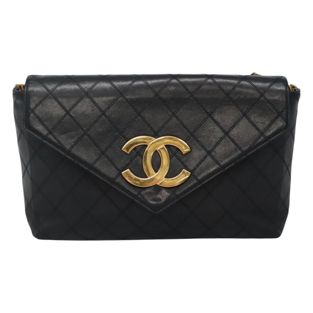 Chanel Chanel Vintage CC Mini chain Shoulder Bag Leather Size ONE SIZE - 15 Thumbnail