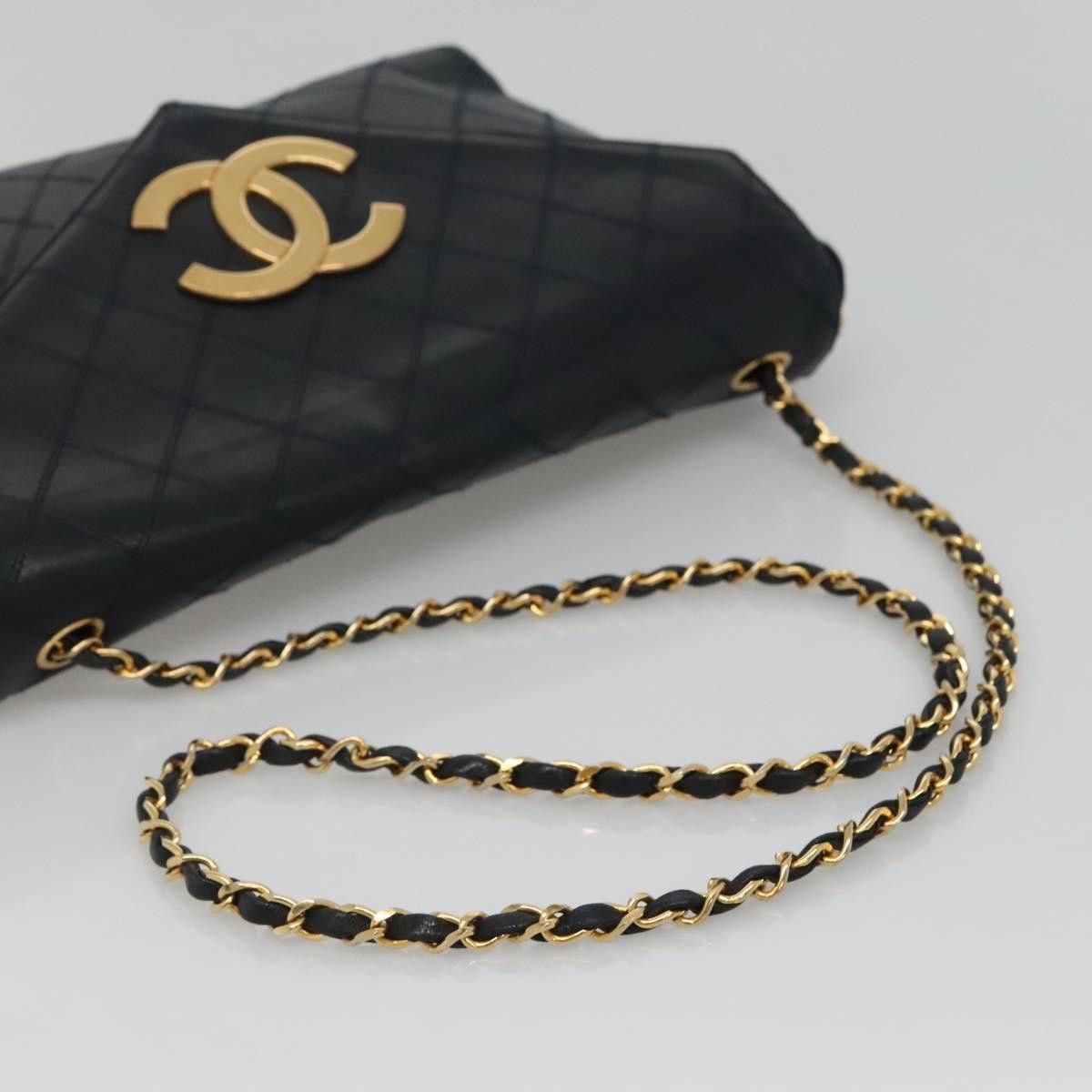 Chanel Chanel Vintage CC Mini chain Shoulder Bag Leather Size ONE SIZE - 7 Thumbnail
