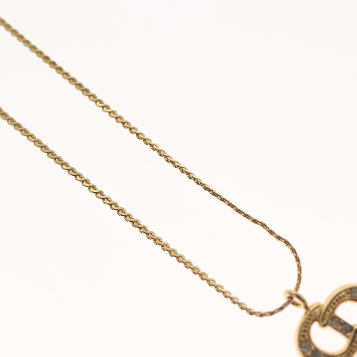 Dior Christian Dior CD Pendant Necklace Gold-plated Size ONE SIZE - 5 Thumbnail