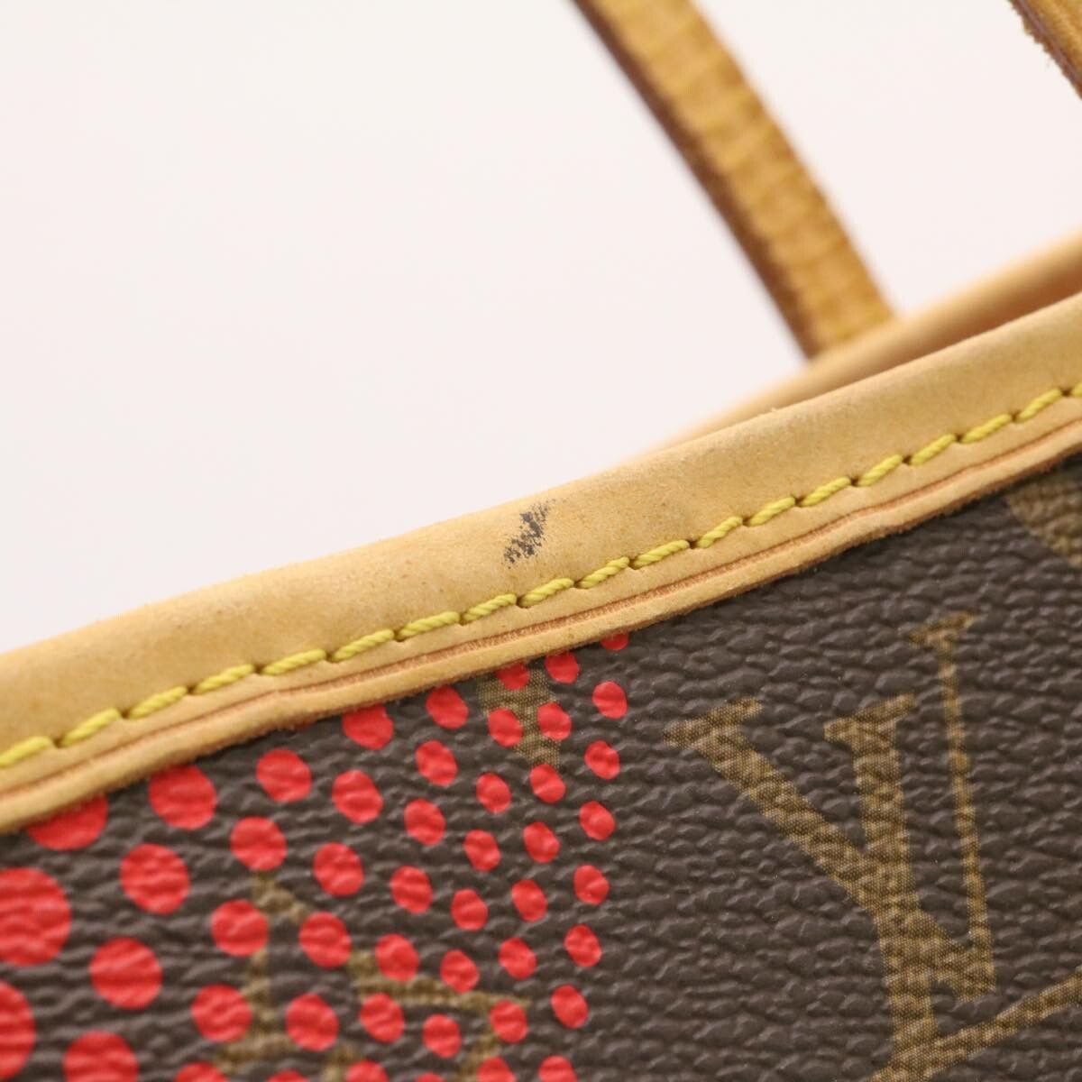 Louis Vuitton Louis Vuitton Neverfull Tote Limited Edition Kusama Waves Monogram Canvas Size ONE SIZE - 15 Thumbnail