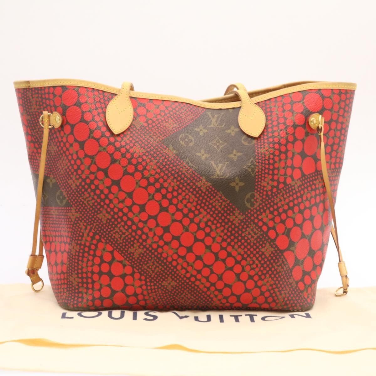Louis Vuitton Louis Vuitton Neverfull Tote Limited Edition Kusama Waves Monogram Canvas Size ONE SIZE - 20 Thumbnail