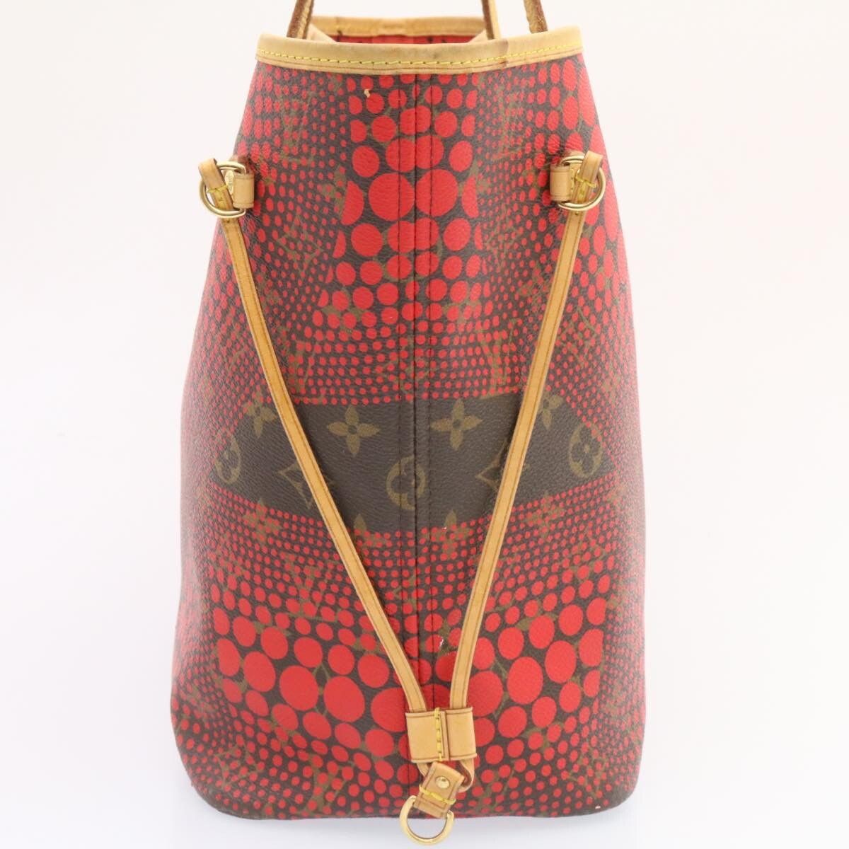 Louis Vuitton Louis Vuitton Neverfull Tote Limited Edition Kusama Waves Monogram Canvas Size ONE SIZE - 4 Thumbnail