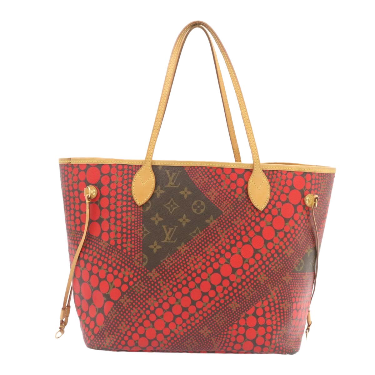 Louis Vuitton Louis Vuitton Neverfull Tote Limited Edition Kusama Waves Monogram Canvas Size ONE SIZE - 2 Thumbnail