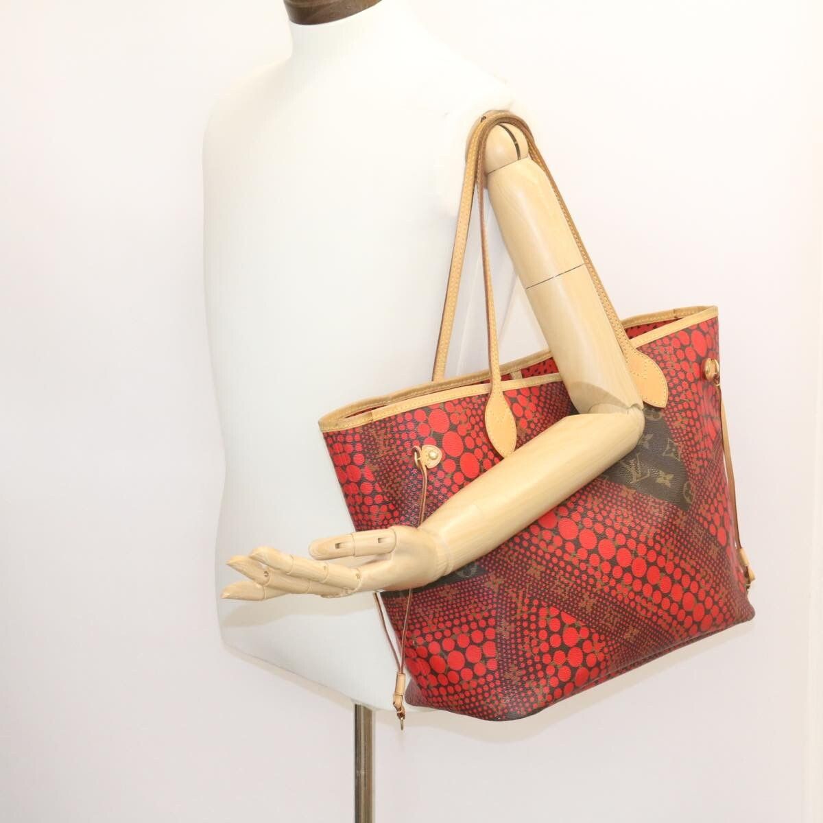 Louis Vuitton Louis Vuitton Neverfull Tote Limited Edition Kusama Waves Monogram Canvas Size ONE SIZE - 21 Thumbnail