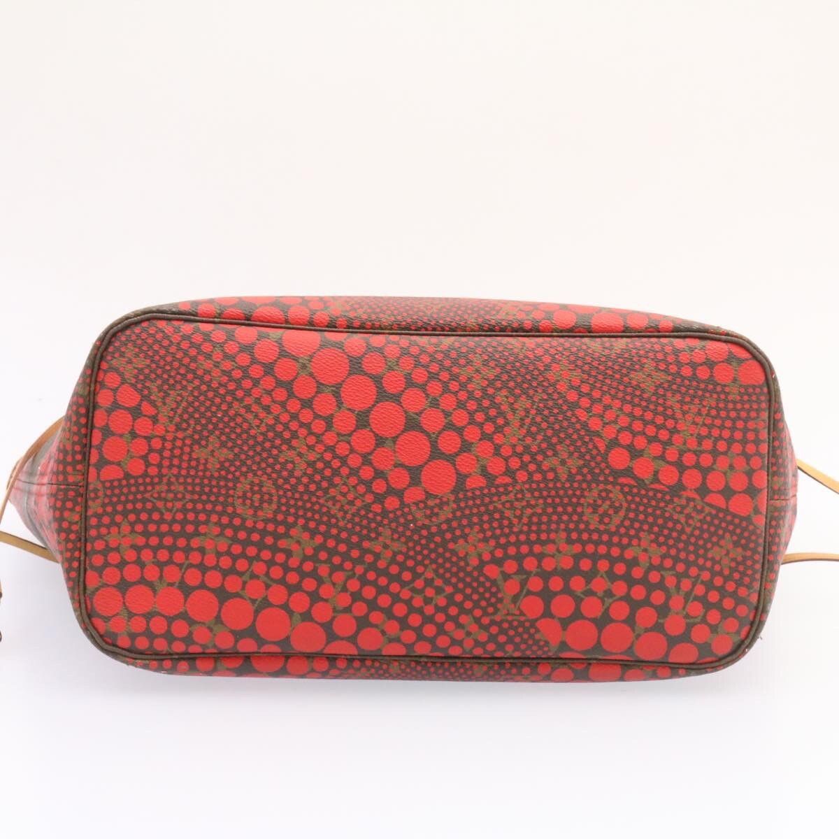 Louis Vuitton Louis Vuitton Neverfull Tote Limited Edition Kusama Waves Monogram Canvas Size ONE SIZE - 8 Thumbnail