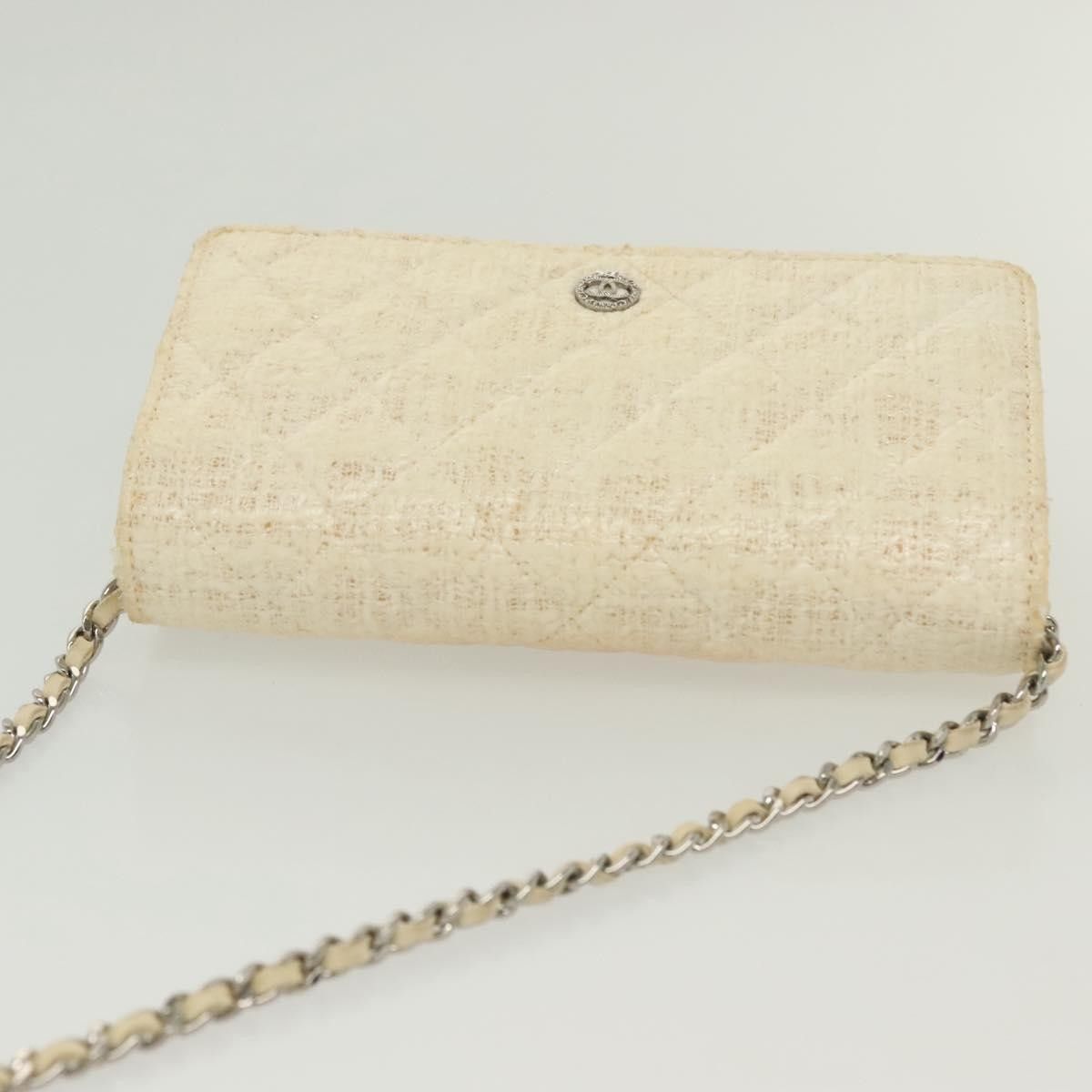 Chanel Chanel Wallet on Chain Tweed Size ONE SIZE - 13 Thumbnail