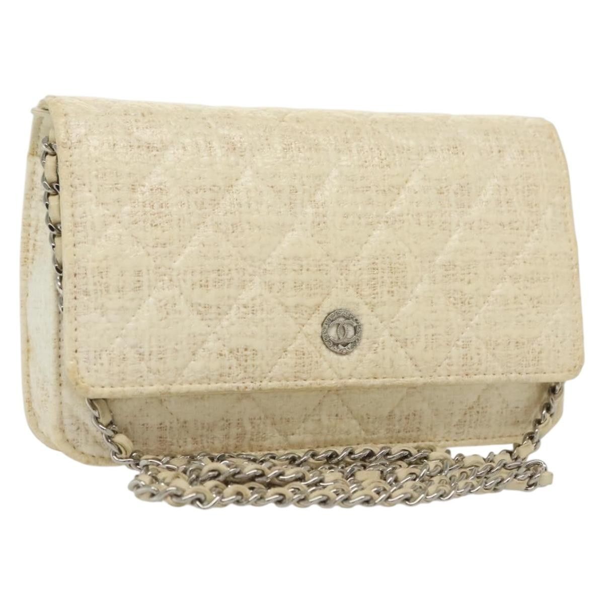 Chanel Chanel Wallet on Chain Tweed Size ONE SIZE - 18 Thumbnail