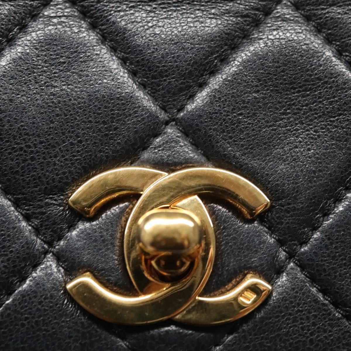 Chanel Chanel Vintage Octagon CC Flap Bag Quilted Leather Size ONE SIZE - 14 Thumbnail