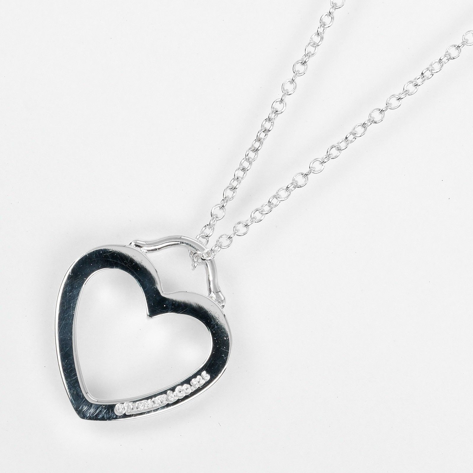 Tiffany & Co. Tiffany & Co. Sentimental Heart Necklace Silver 925 Size ONE SIZE - 2 Thumbnail