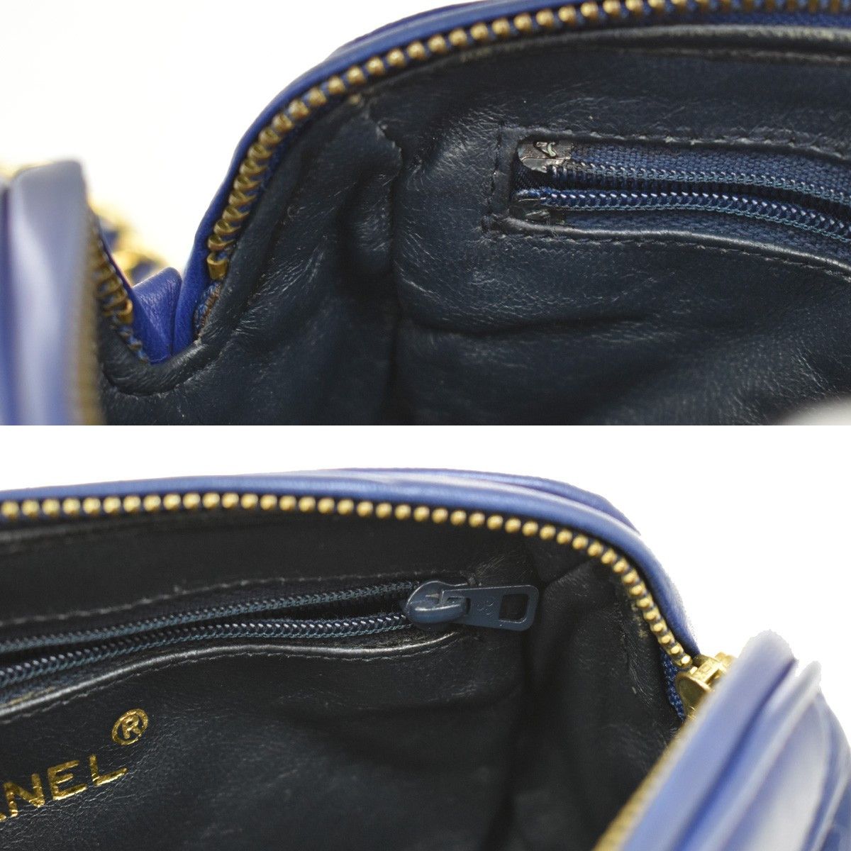 Chanel Chanel Vintage Diamond CC Barrel Bag Quilted Leather Size ONE SIZE - 17 Thumbnail