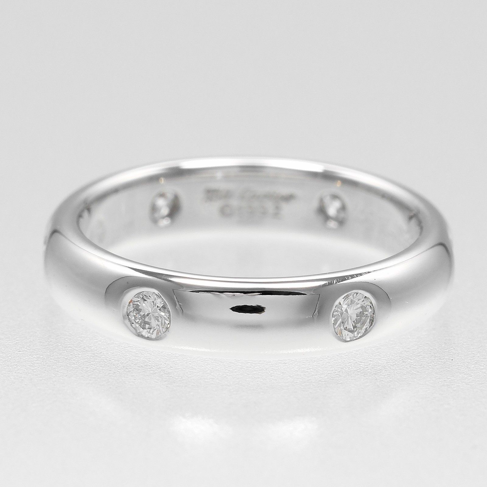 Cartier Cartier Stella Band Ring 18K White Gold and Diamonds Size ONE SIZE - 4 Thumbnail