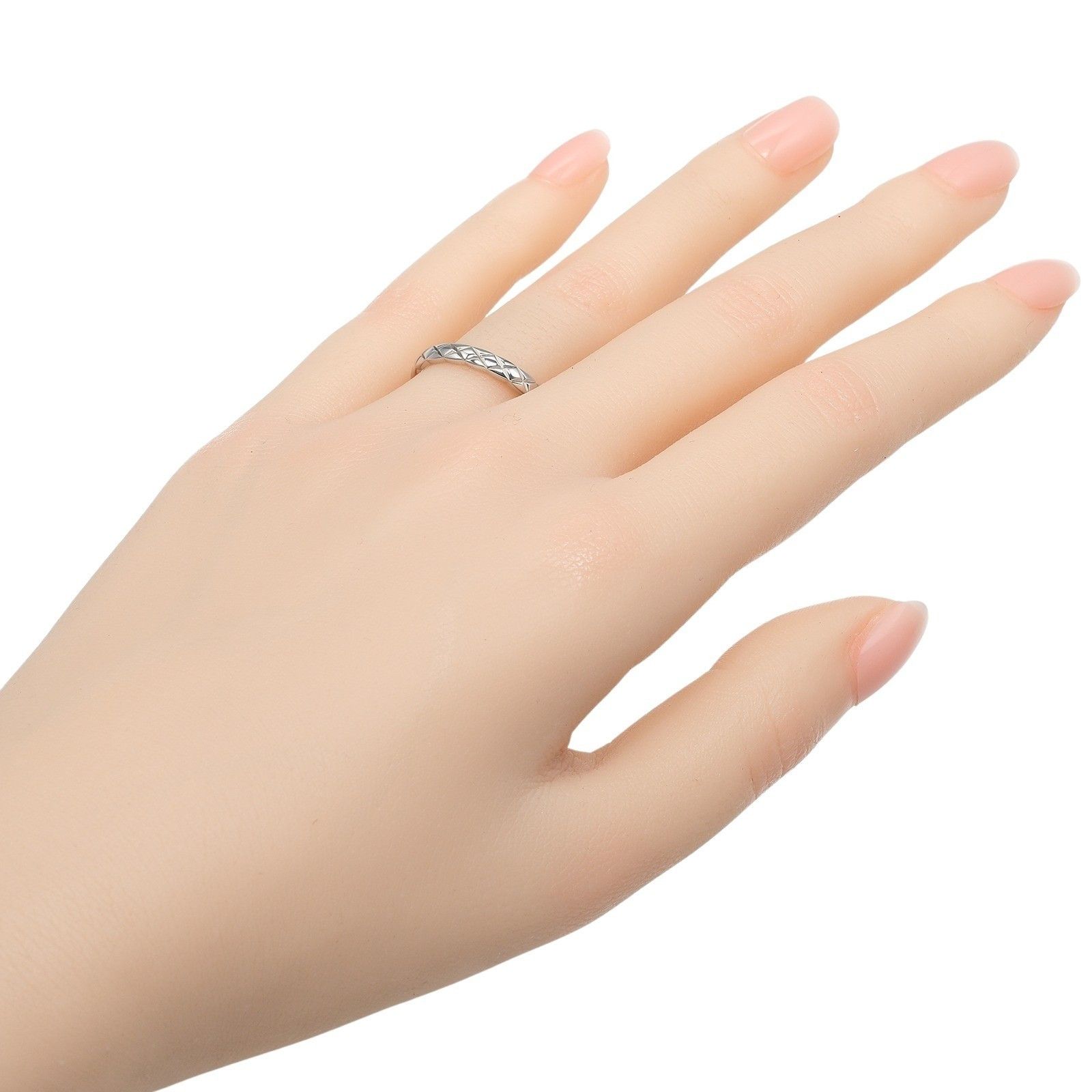 Chanel Chanel Coco Crush Ring 950 Platinum Size ONE SIZE - 6 Thumbnail