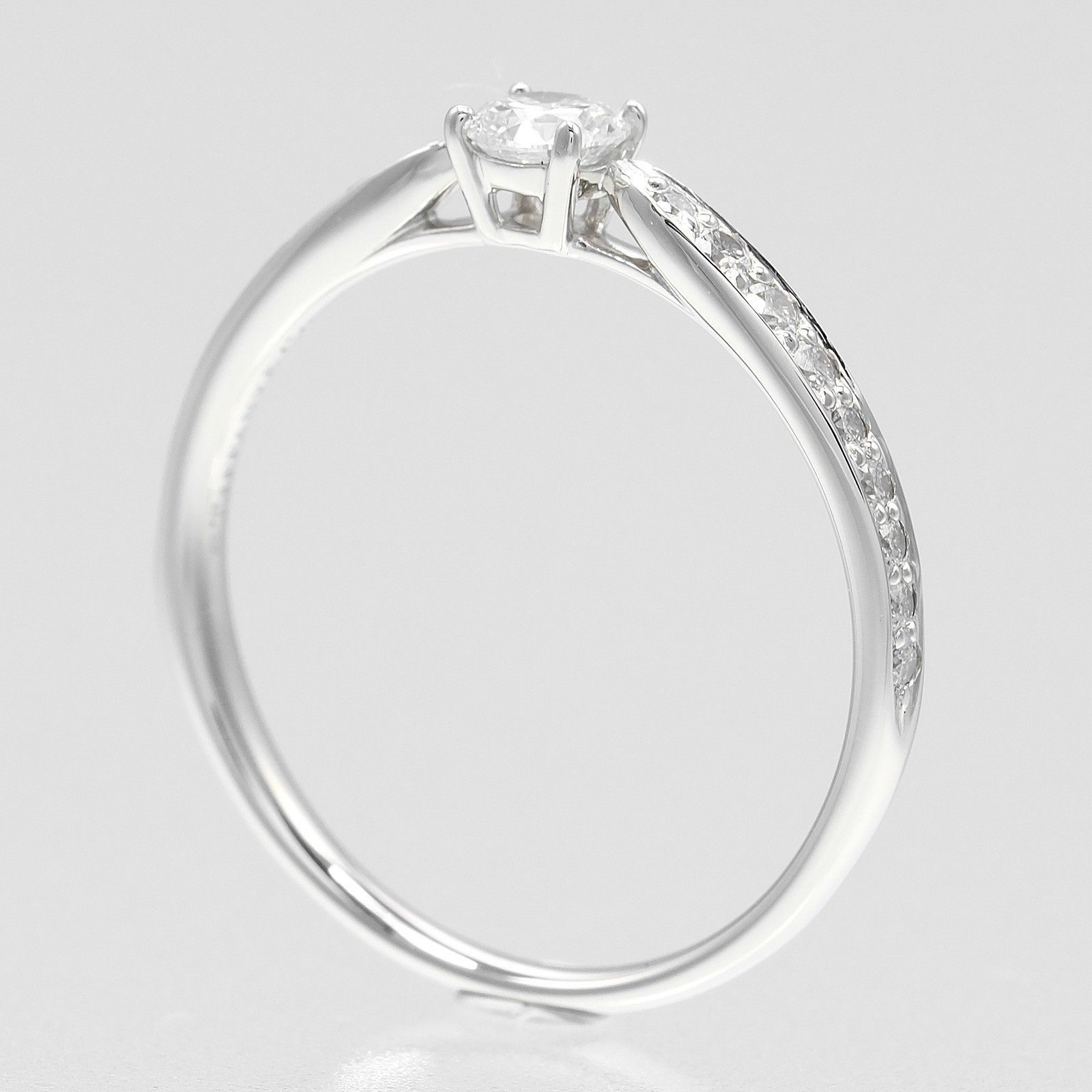 Tiffany & Co. Tiffany & Co. Harmony Solitaire Ring Platinum with RBC Diamond Size ONE SIZE - 2 Thumbnail