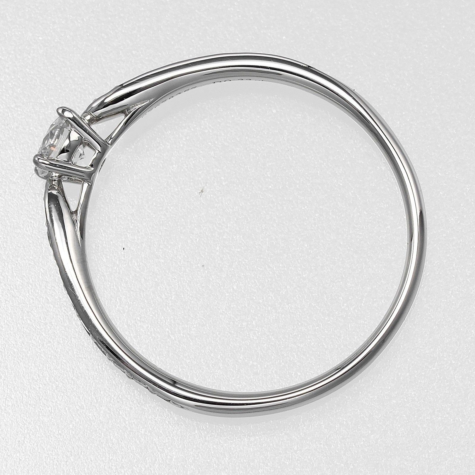 Tiffany & Co. Tiffany & Co. Harmony Solitaire Ring Platinum with RBC Diamond Size ONE SIZE - 4 Thumbnail