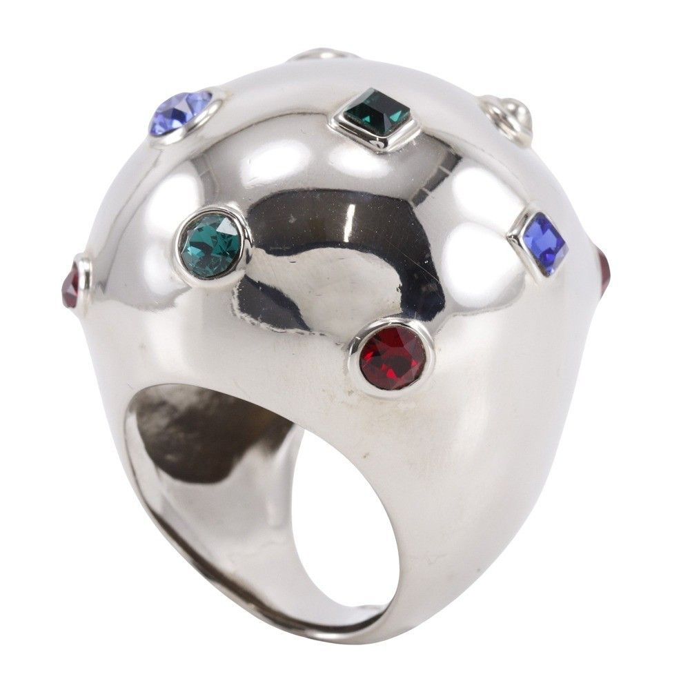 Louis Vuitton Louis Vuitton LV Planet Ring Metal with Strass Size ONE SIZE - 2 Thumbnail