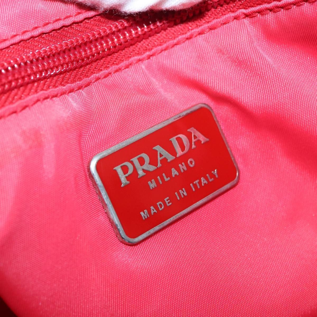 Prada Prada Logo Flat Tote Bag. Nylon Tessuto Size ONE SIZE - 6 Thumbnail