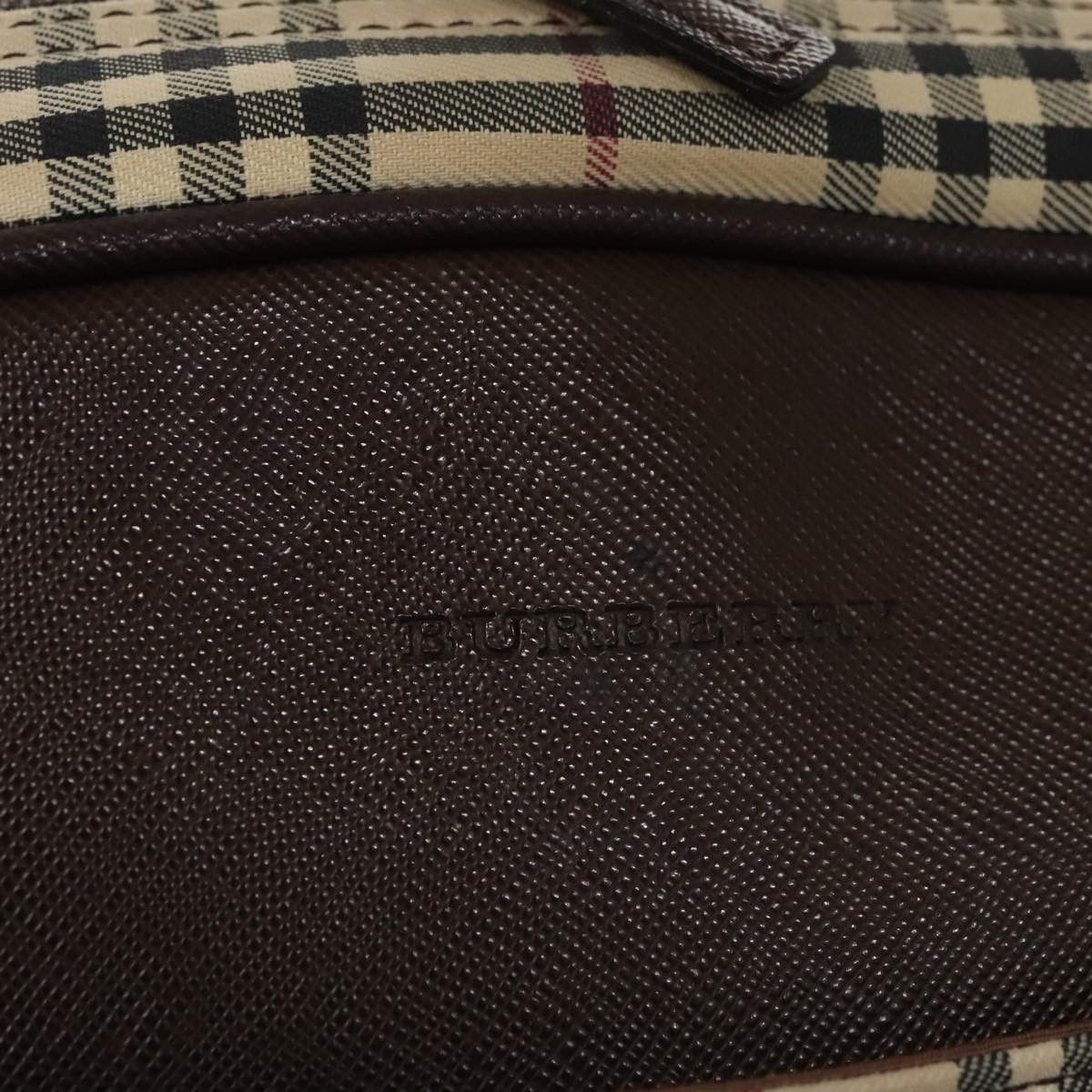 Burberry Burberry Nova Check Bowling Bag Canvas Size ONE SIZE - 16 Thumbnail