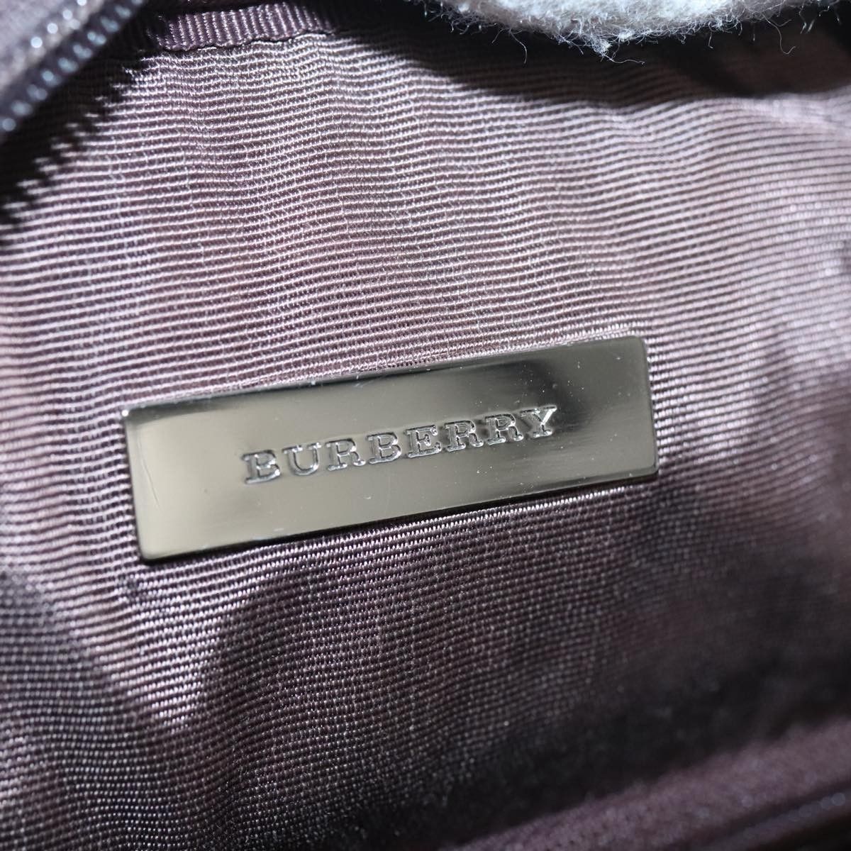 Burberry Burberry Nova Check Bowling Bag Canvas Size ONE SIZE - 6 Thumbnail