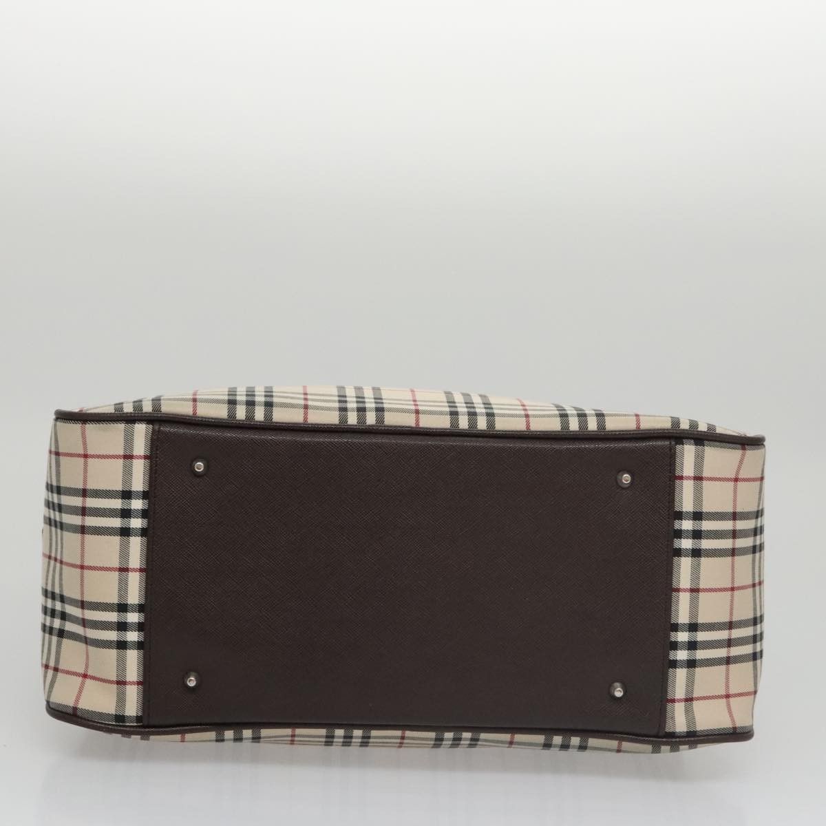 Burberry Burberry Nova Check Bowling Bag Canvas Size ONE SIZE - 23 Thumbnail
