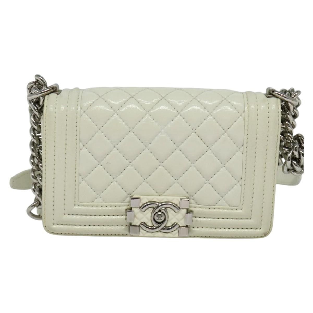 Chanel Chanel Boy Flap Bag Enamel Size ONE SIZE - 17 Thumbnail