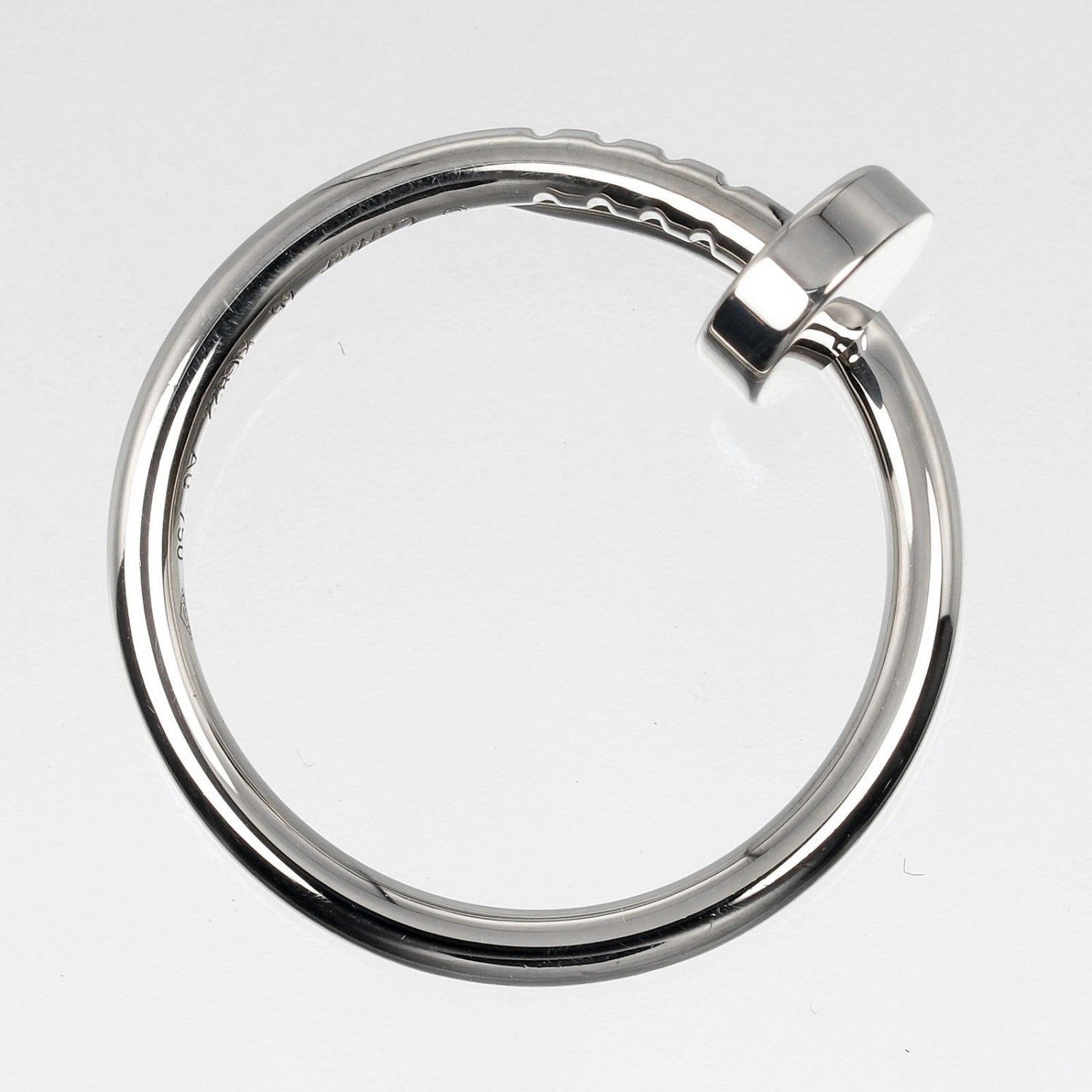 Cartier Cartier Juste un Clou Ring 18K White Gold Size ONE SIZE - 4 Thumbnail