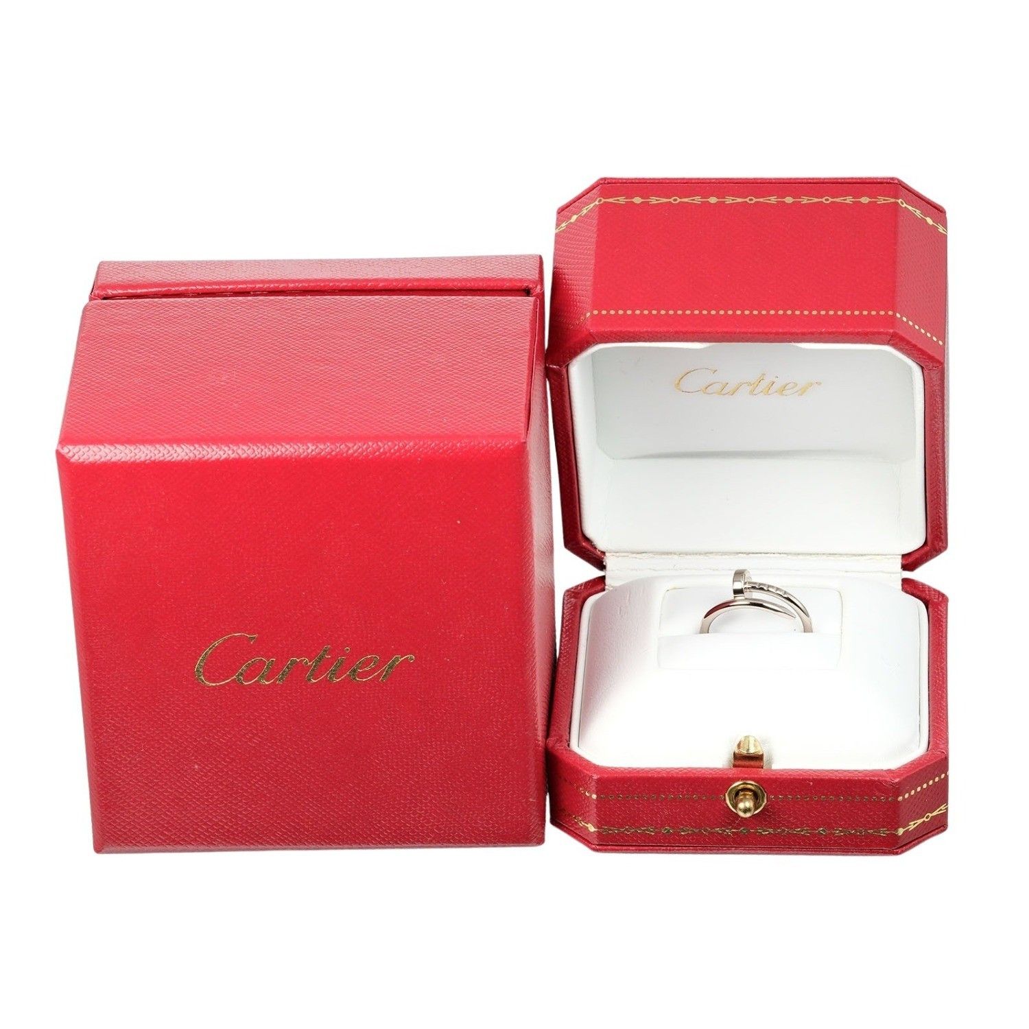 Cartier Cartier Juste un Clou Ring 18K White Gold Size ONE SIZE - 9 Thumbnail