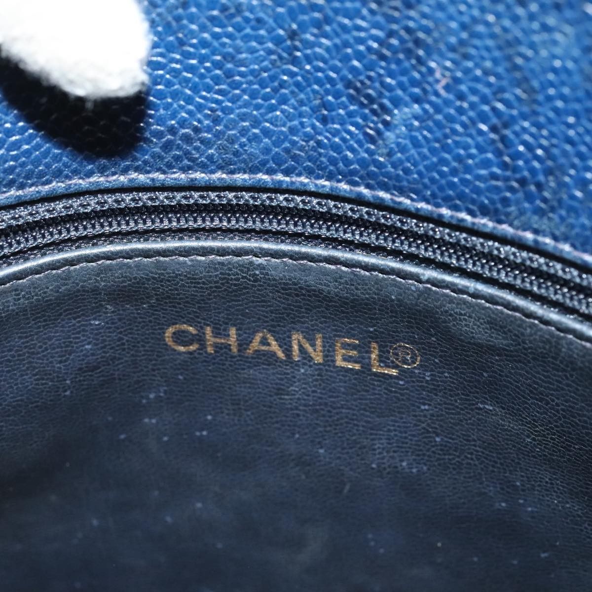 Chanel Chanel Vintage Stitched CC Shoulder Bag Caviar Size ONE SIZE - 6 Thumbnail