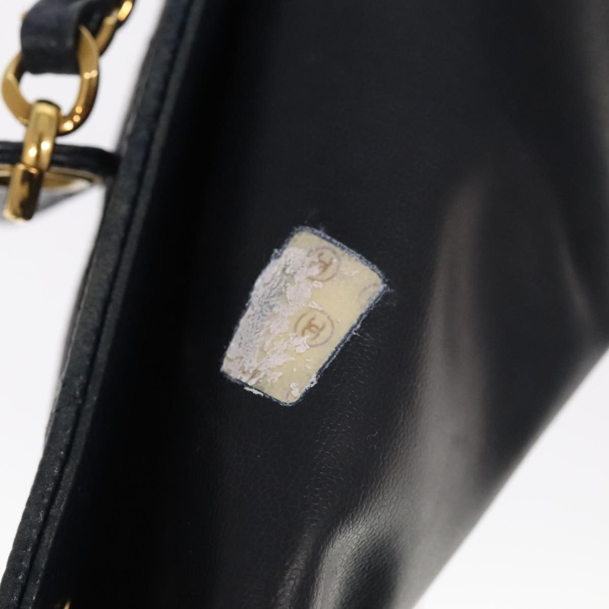 Chanel Chanel Vintage Stitched CC Shoulder Bag Caviar Size ONE SIZE - 7 Thumbnail