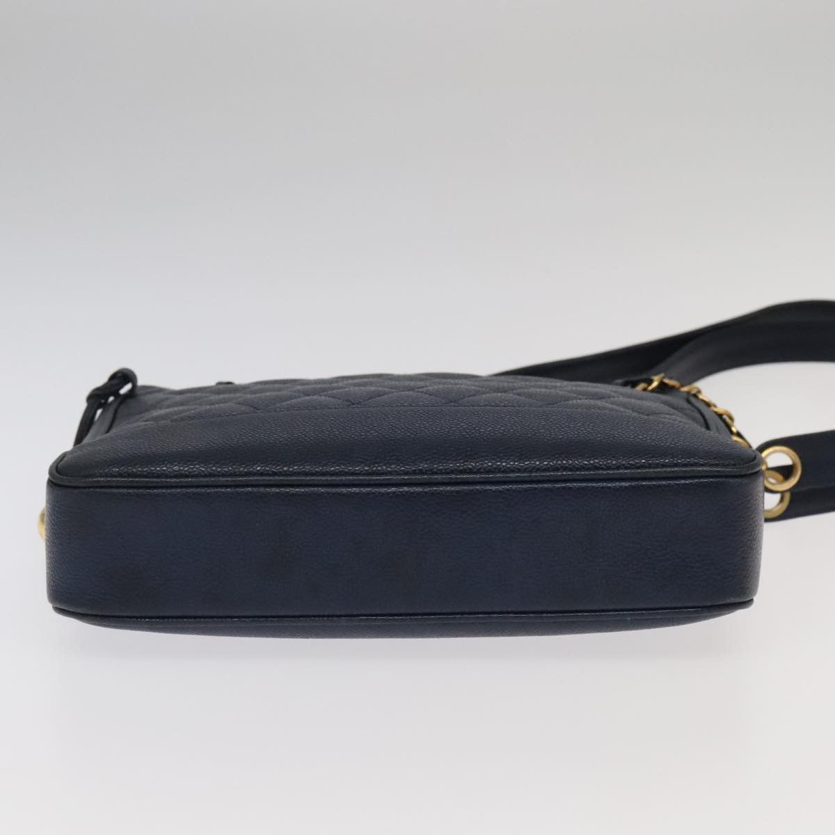 Chanel Chanel Vintage Stitched CC Shoulder Bag Caviar Size ONE SIZE - 15 Thumbnail