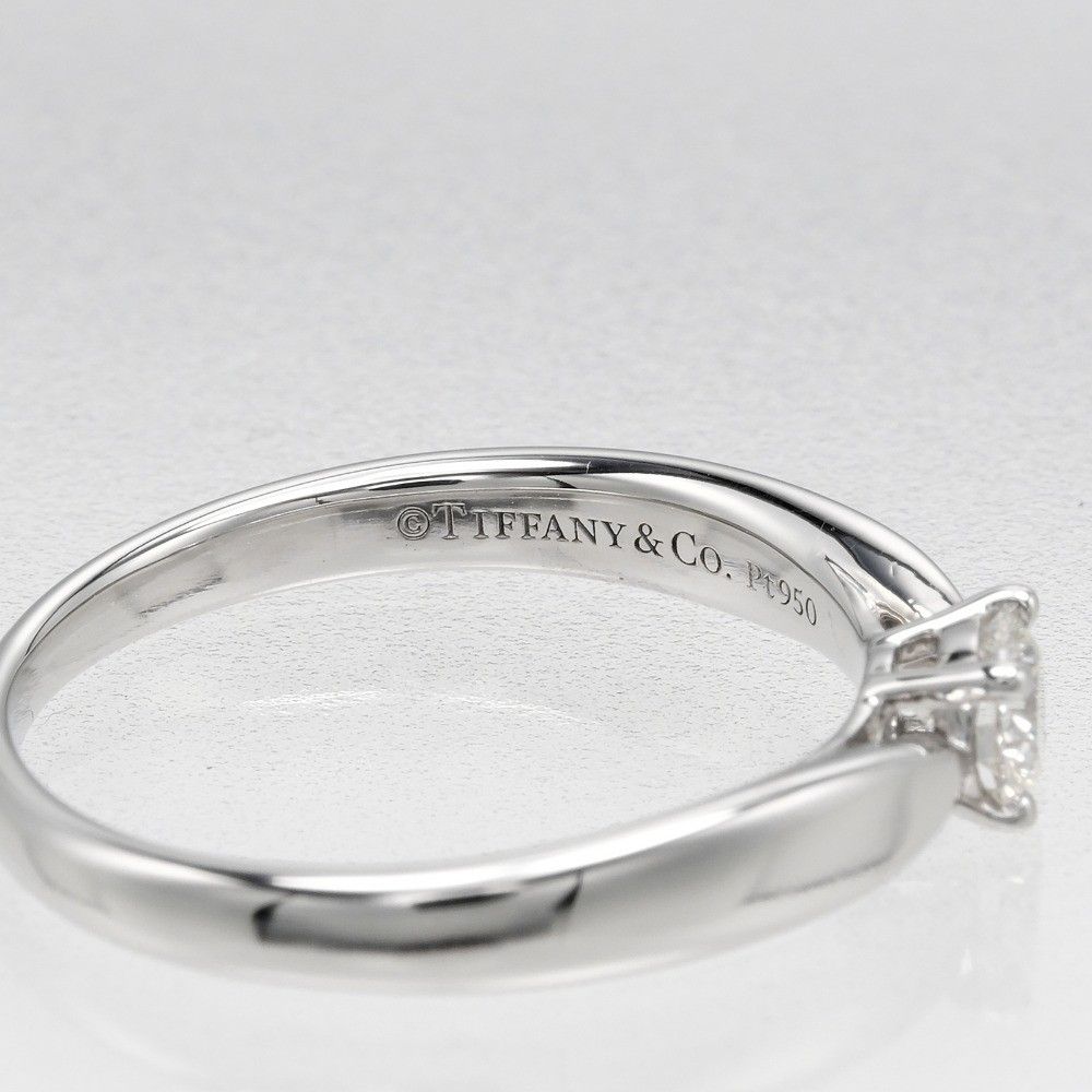 Tiffany & Co. Tiffany & Co. Harmony Solitaire Ring Platinum with RBC Diamond Size ONE SIZE - 3 Thumbnail