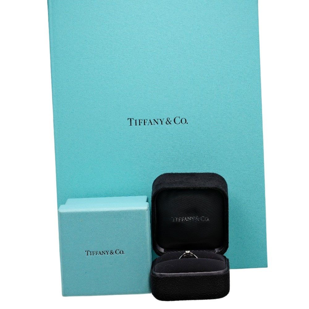 Tiffany & Co. Tiffany & Co. Harmony Solitaire Ring Platinum with RBC Diamond Size ONE SIZE - 9 Thumbnail