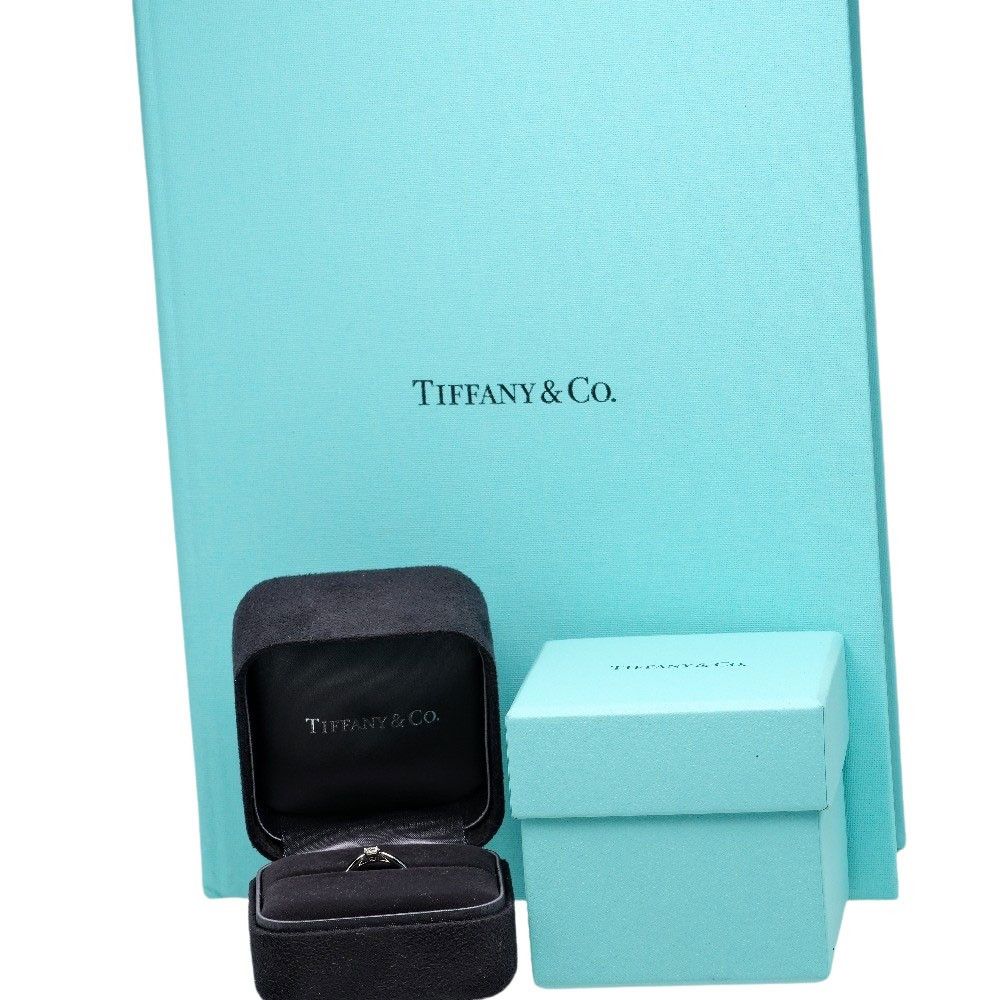 Tiffany & Co. Tiffany & Co. Harmony Solitaire Ring Platinum with RBC Diamond Size ONE SIZE - 9 Thumbnail
