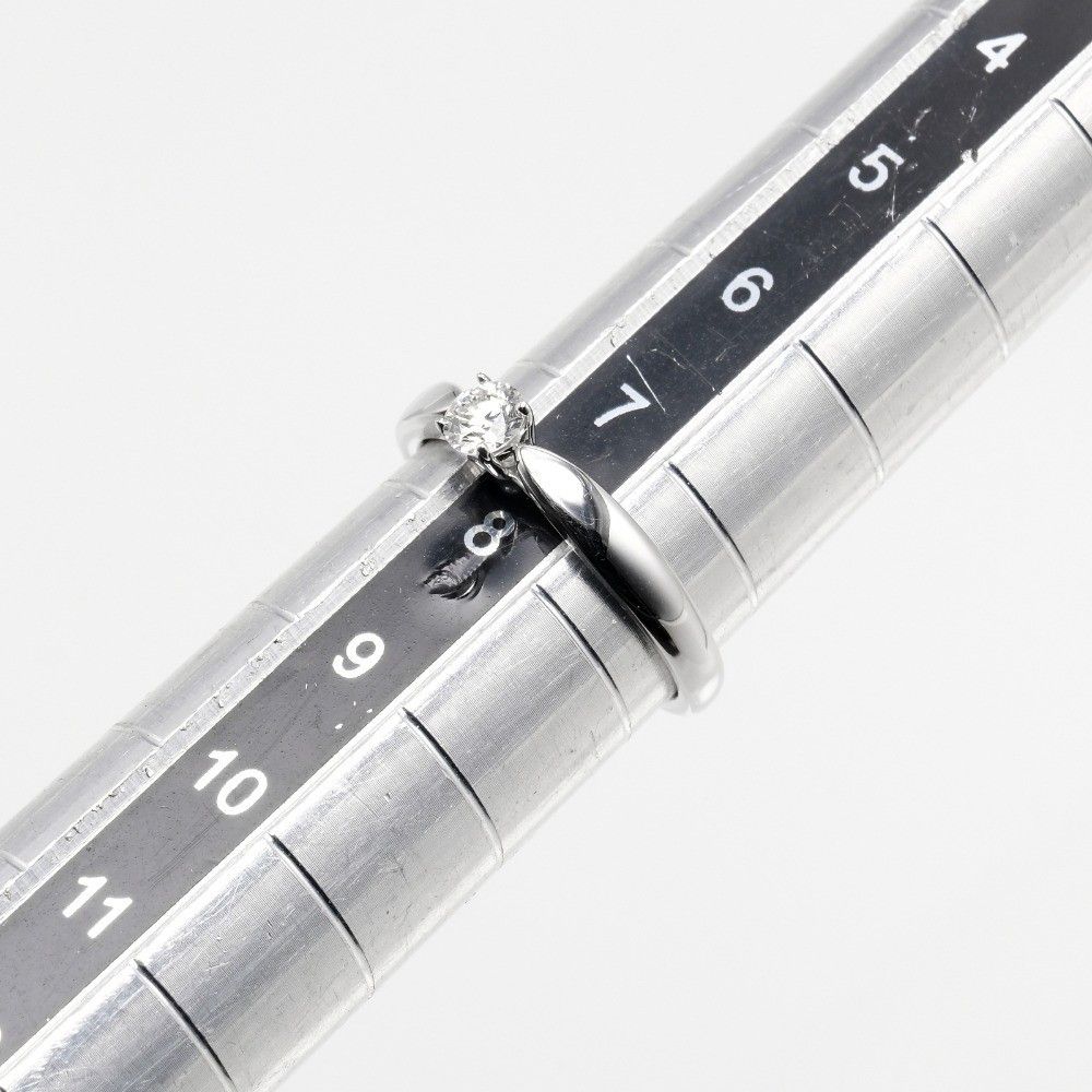 Tiffany & Co. Tiffany & Co. Harmony Solitaire Ring Platinum with RBC Diamond Size ONE SIZE - 7 Thumbnail