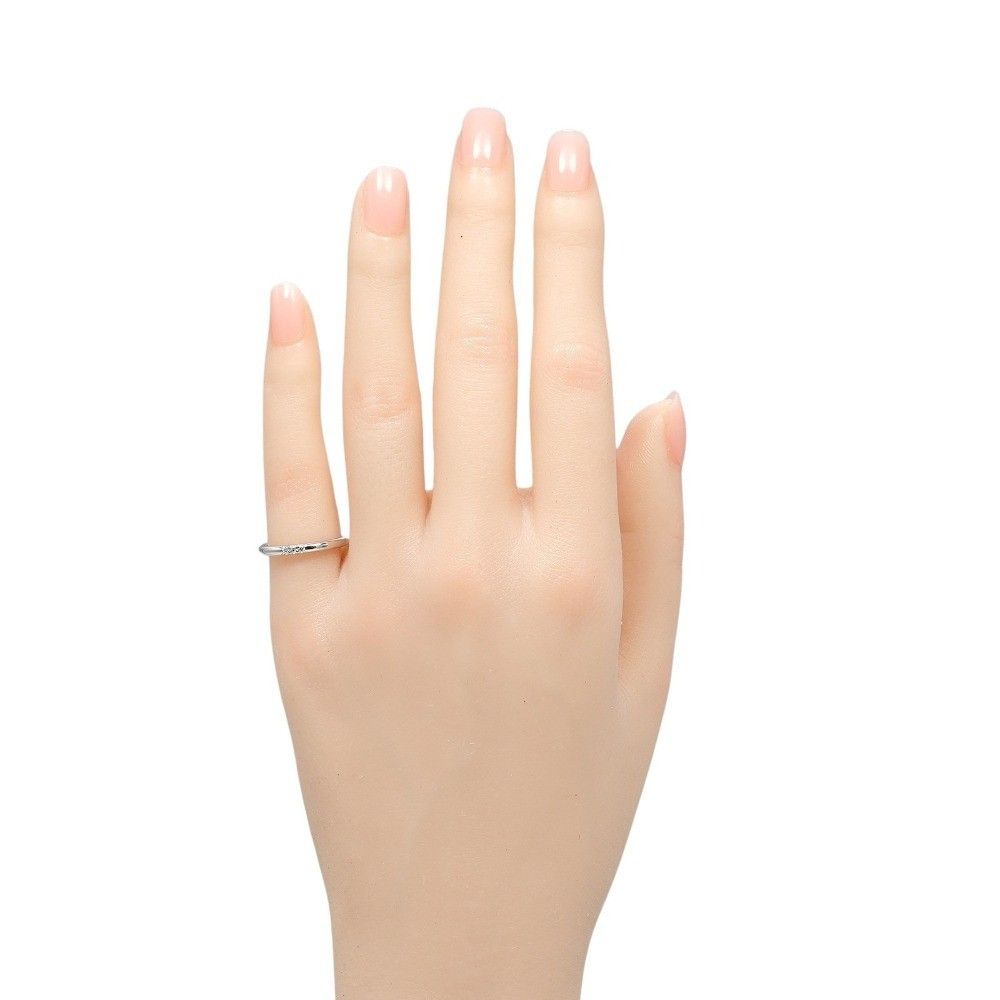 Tiffany & Co. Tiffany & Co. Forever Band Ring Platinum with Diamonds Size ONE SIZE - 8 Thumbnail
