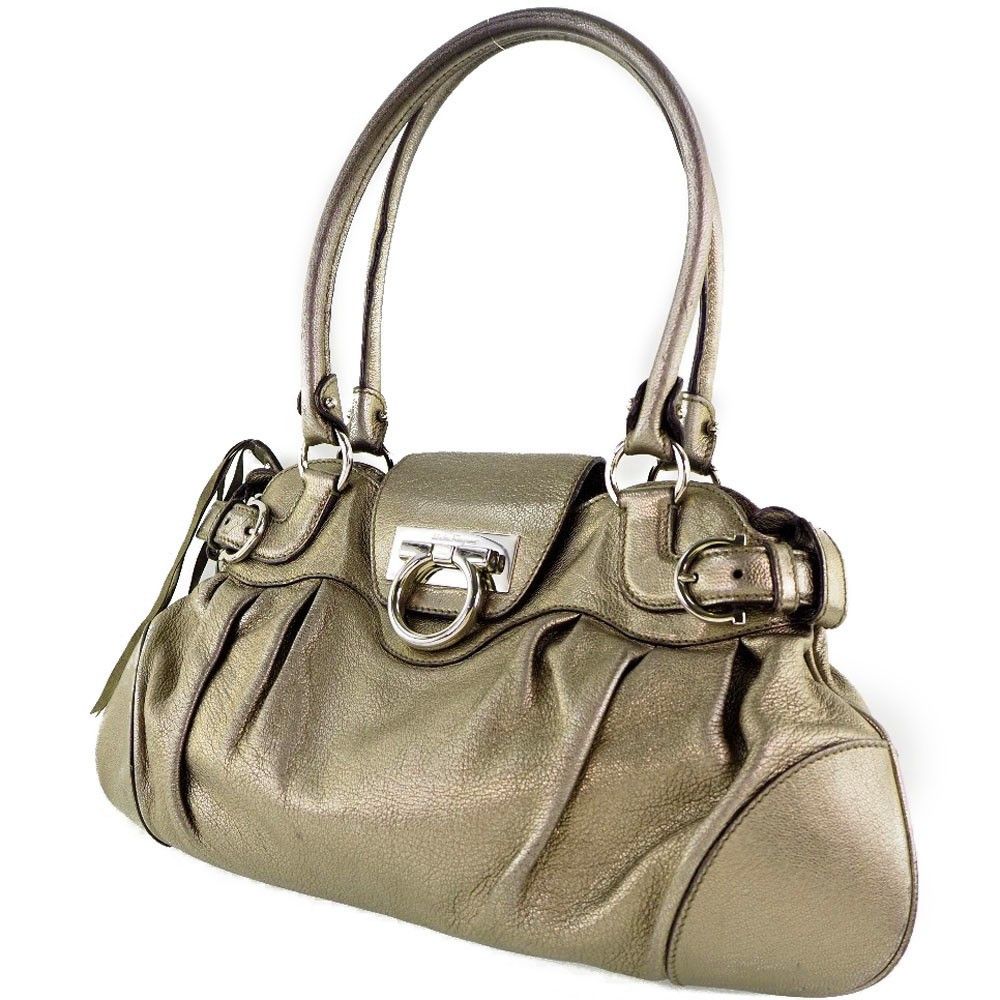 Salvatore Ferragamo Salvatore Ferragamo Marisa Crossbody Leather Size ONE SIZE - 4 Thumbnail