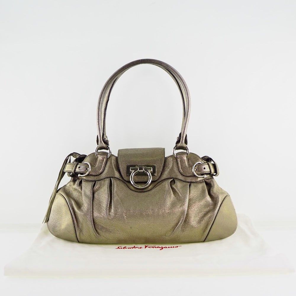 Salvatore Ferragamo Salvatore Ferragamo Marisa Crossbody Leather Size ONE SIZE - 8 Thumbnail