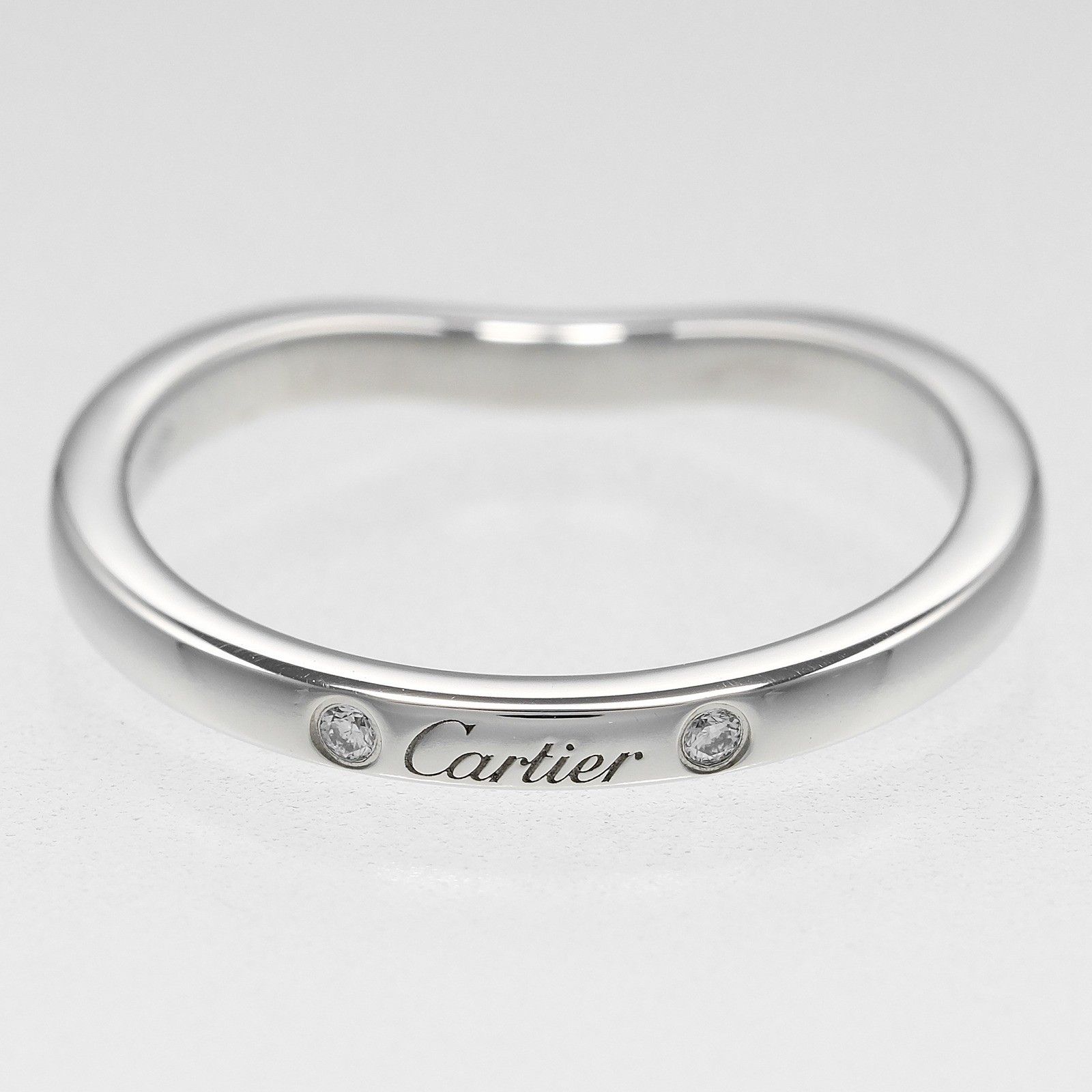 Cartier Cartier Ballerine Wedding Band 950 Platinum Size ONE SIZE - 3 Thumbnail